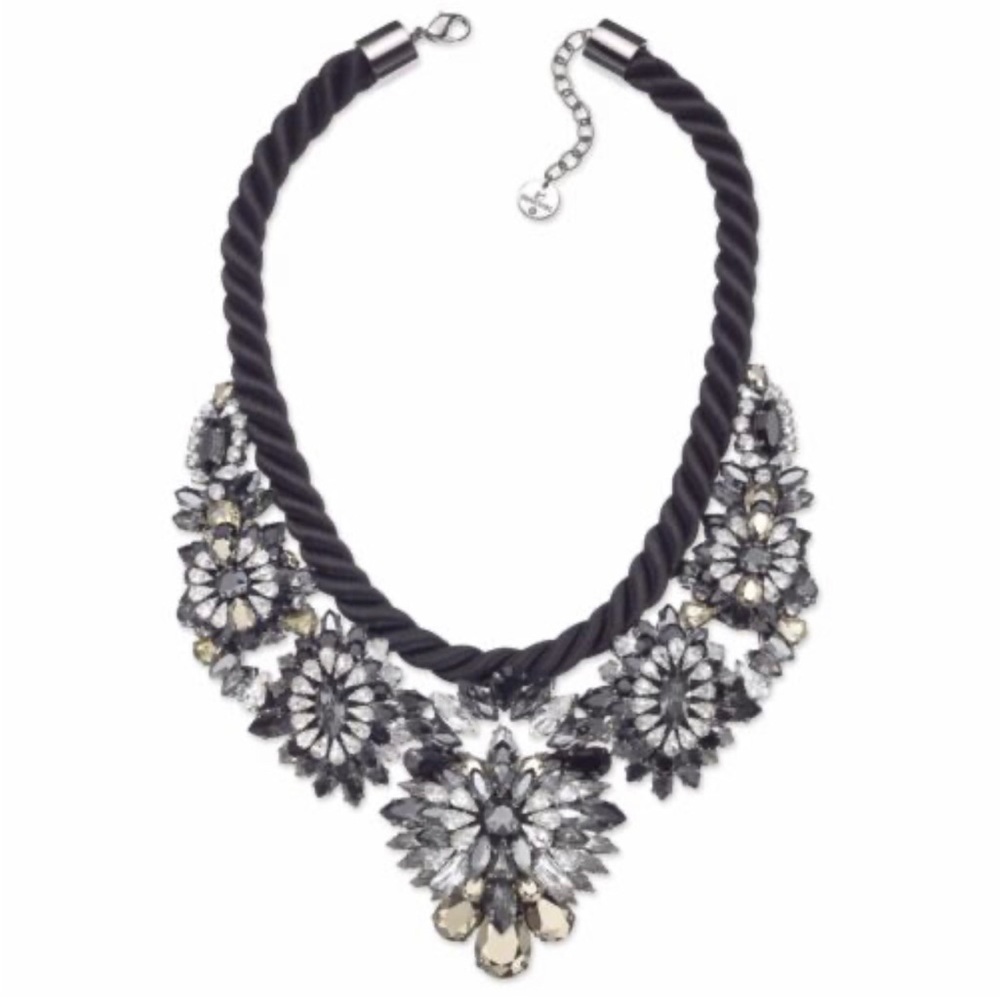 Special Authentic Swarovski Black Shourouk Collar Necklace.